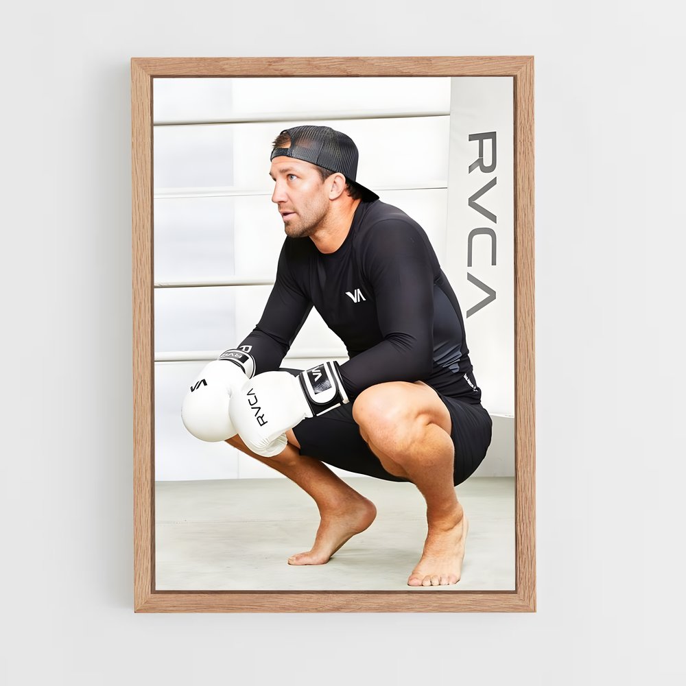 Poster Luke de rockhold – affiche MMA (vue 4)